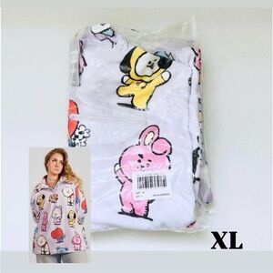 Cakeworthy X BT21 Good Vibes Polar Fleece Unisex Size XL